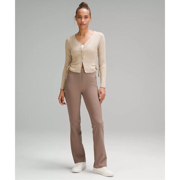 Lululemon Smooth Fit Pull-On High-Rise Pant - New With Tags, Taupetastic, Size 0 - Picture 10 of 13